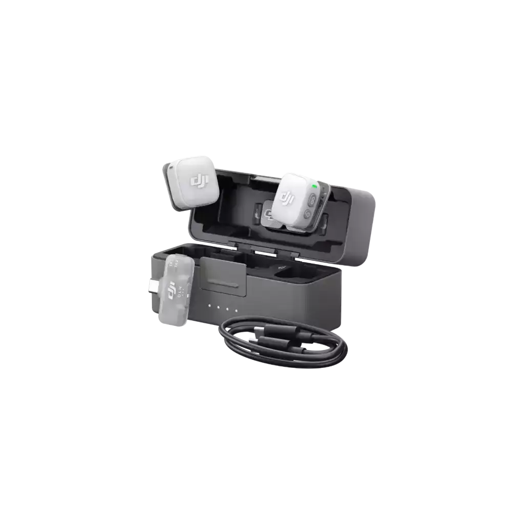 DJI Mic Mini 2 - 2 TX + 1 Mobile RX + Charging Case