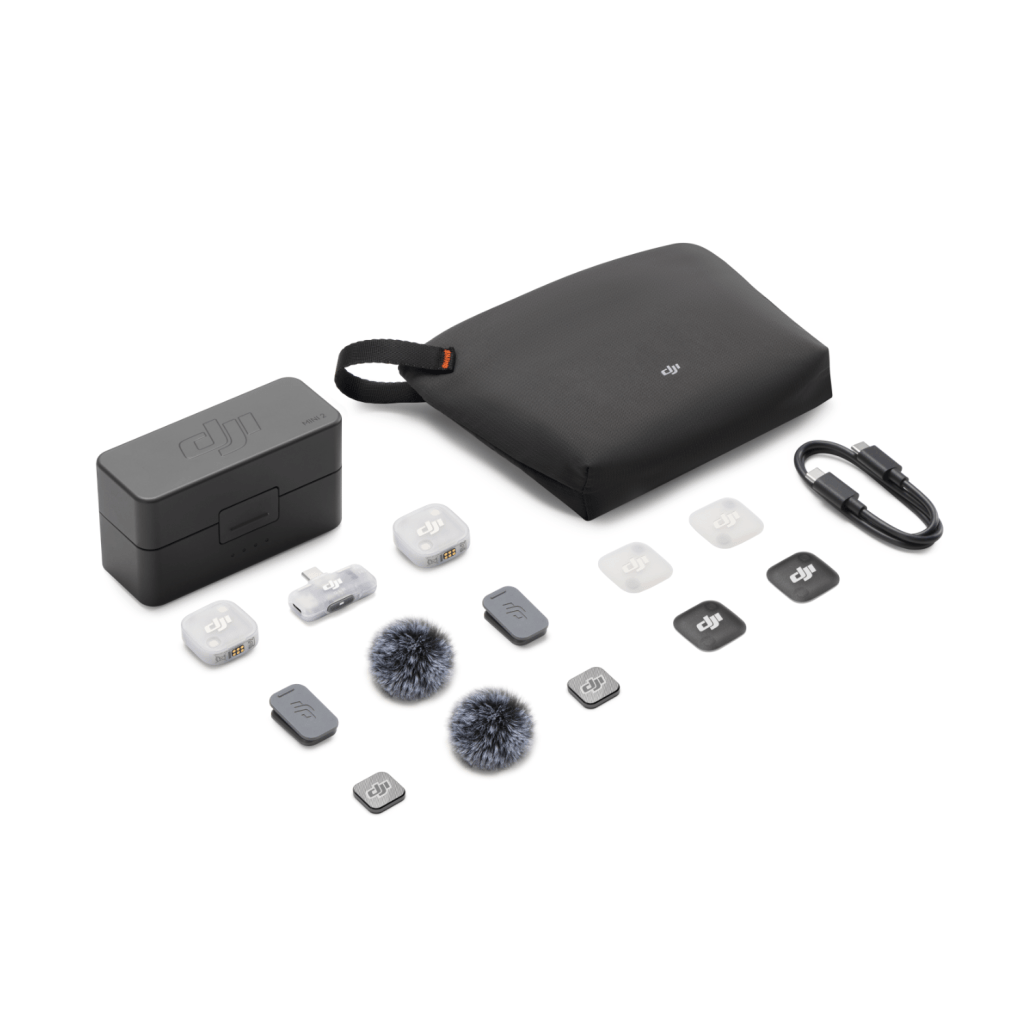 DJI Mic Mini 2 - 2 TX + 1 Mobile RX + Charging Case